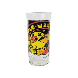 Vintage 1982 Pac-Man Glass by Bally Midway Mfg Co., NWOB